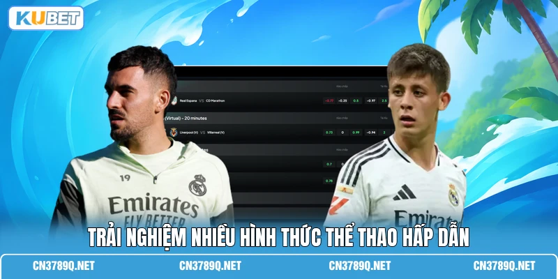 Trải nghiệm nhiều hình thức thể thao hấp dẫn